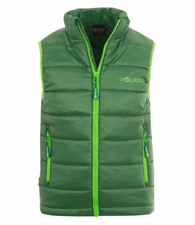 Trollkids Trollkids Trondheim Outdoorweste Kinder - Dunkelgr&uuml;n - 0 | SportScheck