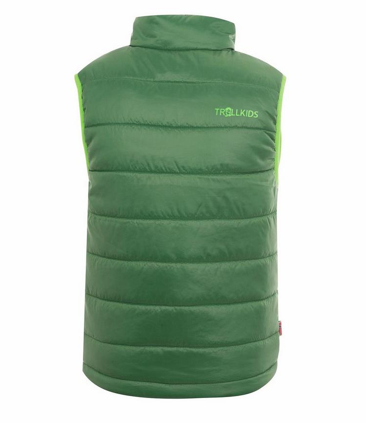 Trollkids Trollkids Trondheim Outdoorweste Kinder - Dunkelgr&uuml;n - 0 | SportScheck