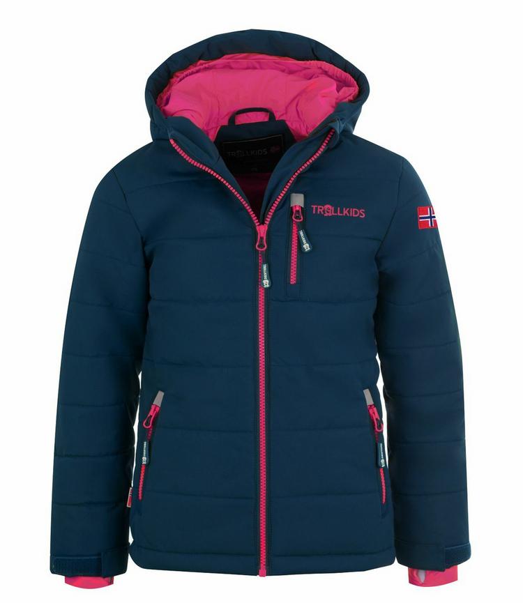 Trollkids Trollkids Hemsedal XT Winterjacke Kinder - Marineblau/Magenta - 0 | SportScheck
