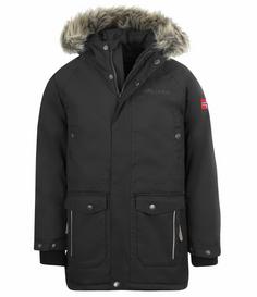 Trollkids Nordkapp Winterjacke Kinder Schwarz