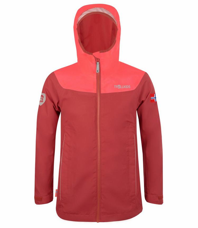 Trollkids Trollkids Bergen Regenjacke M&auml;dchen - Rot - 0 | SportScheck