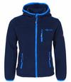 Trollkids Stavanger Fleecejacke Kinder - Marineblau / Hellblau