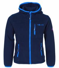 Trollkids Stavanger Fleecejacke Kinder - Marineblau / Hellblau