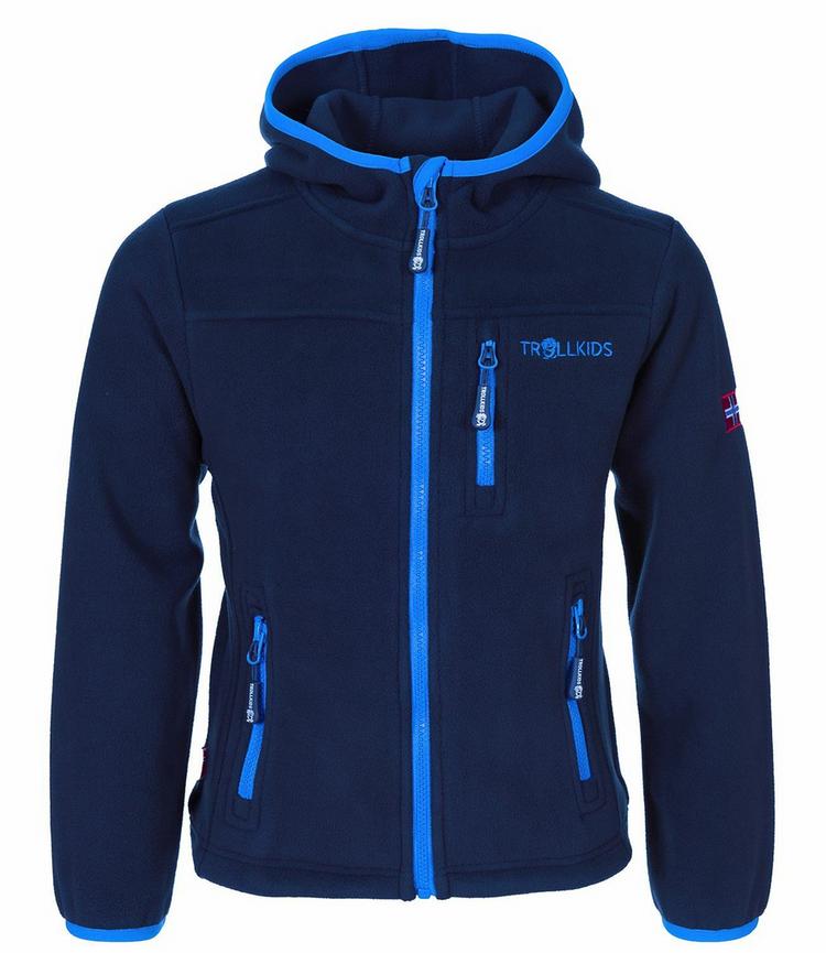 Trollkids Trollkids Stavanger Fleecejacke Kinder - Marineblau / Hellblau - 0 | SportScheck