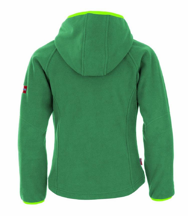 Trollkids Trollkids Stavanger Fleecejacke Kinder - Dunkelgr&uuml;n / Hellgr&uuml;n - 0 | SportScheck