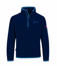 Trollkids Nordland Fleecejacke Kinder - Marineblau / Hellblau