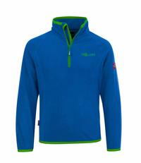 Trollkids Nordland Fleecejacke Kinder - Mittelblau / Gr&uuml;n