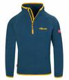 Trollkids Nordland Fleecejacke Kinder - Mystik Blau / Goldgelb