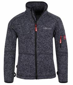 Trollkids Jondalen Fleecejacke Kinder Schwarz