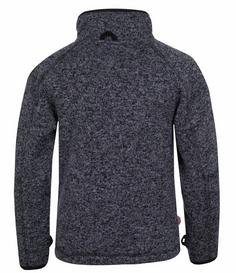 Rückansicht von Trollkids Jondalen Fleecejacke Kinder Schwarz