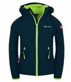 Trollkids Rondane Softshelljacke Kinder - Marineblau / Limette