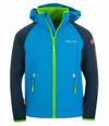 Trollkids Rondane Softshelljacke Kinder - Marineblau / Mittelblau / Gr&uuml;n