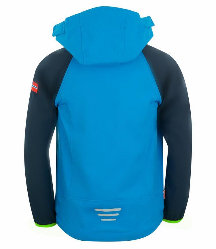 Trollkids Trollkids Rondane Softshelljacke Kinder - Marineblau / Mittelblau / Gr&uuml;n - 0 | SportScheck