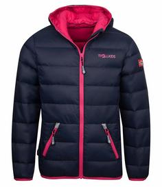 Trollkids Dovrefjell Daunenjacke Kinder Marineblau / Magenta