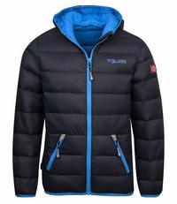 Trollkids Dovrefjell Daunenjacke Kinder - Anthrazit / Mittelblau