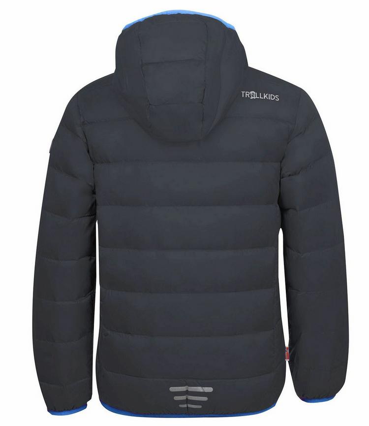 Trollkids Trollkids Dovrefjell Daunenjacke Kinder - Anthrazit / Mittelblau - 0 | SportScheck