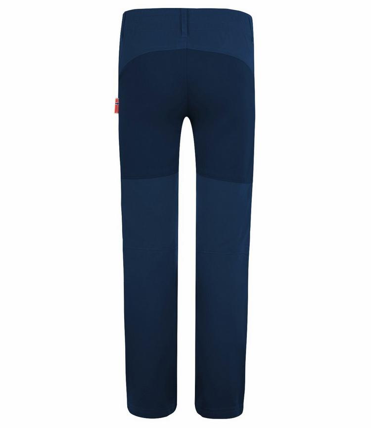 Trollkids Trollkids Hammerfest Trekkinghose Kinder - Marineblau / Orange - 0 | SportScheck
