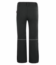 Rückansicht von Trollkids Hemsedal Trekkinghose Kinder Schwarz / Mittelblau