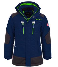 Trollkids Narvik Winterjacke Kinder Marineblau / Grün