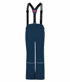 Rückansicht von Trollkids Holmenkollen Slim Fit Skihose Kinder Mystik Blau