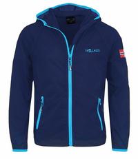 Trollkids Fjell Funktionsjacke - marine/hellblau