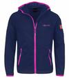 Trollkids Fjell Funktionsjacke - Marineblau / Magenta