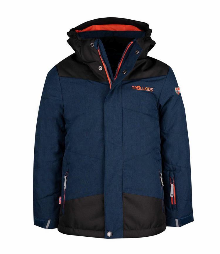 Trollkids Trollkids Norefjell Winterjacke Kinder - Mystik Blau / Orange - 0 | SportScheck