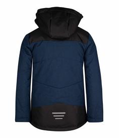 Rückansicht von Trollkids Norefjell Winterjacke Kinder Mystik Blau / Orange