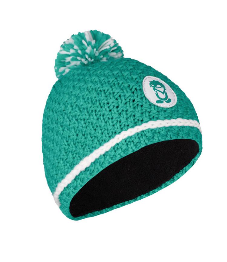 Trollkids Trollkids Hemsedal Bommelm&uuml;tze Kinder - Pfauengr&uuml;n/wei&szlig; - 0 | SportScheck