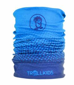 Trollkids Pointilism Tuch Kinder Marineblau / Mittelblau