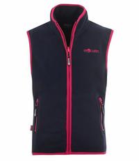 Trollkids Arendal Outdoorweste Kinder - Marineblau / Pink