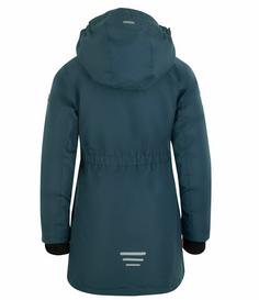 Rückansicht von Trollkids ALESUND Winterjacke Kinder Mystikblau