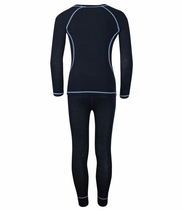 Trollkids Trollkids Merino W&auml;scheset Kinder - Anthrazit / Mittelblau - 0 | SportScheck