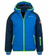 Trollkids Hafjell PRO Winterjacke Kinder - Marineblau / Mittelblau / Gr&uuml;n
