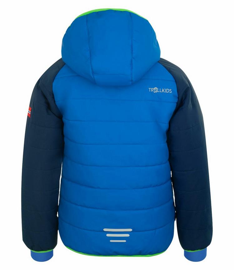 Trollkids Trollkids Hafjell PRO Winterjacke Kinder - Marineblau / Mittelblau / Gr&uuml;n - 0 | SportScheck