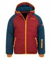 Trollkids Hafjell PRO Winterjacke Kinder - Mystikblau/Rot