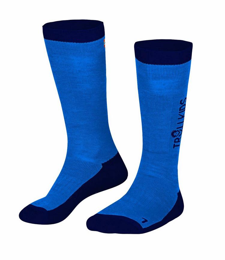 Trollkids Trollkids SKI SOCKS Socken Kinder - Mittelblau / Marineblau - 0 | SportScheck