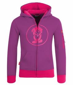 Trollkids Sortland Hoodie Kinder Lila/Magenta