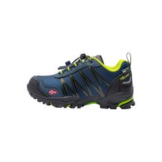 Rückansicht von Trollkids Trolltunga Wanderschuhe Kinder Marineblau / Vipergrün