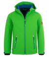 Trollkids Trollfjord Softshelljacke Kinder - Hellgr&uuml;n / Mittelblau