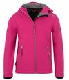 Trollkids Trollfjord Softshelljacke M&auml;dchen - Magenta / Grau