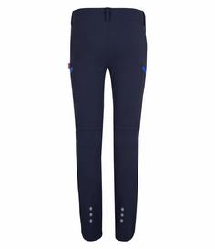 Rückansicht von Trollkids Kjerag Zip Off Trekkinghose Kinder Marineblau / Mittelblau