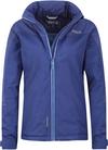 PRO-X elements LIANE Softshelljacke Damen - Soft Indigo Melange-Blau