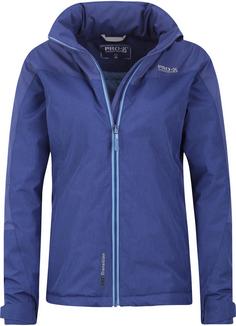 PRO-X-elements LIANE Softshelljacke Damen Soft Indigo Melange-Blau