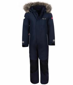 Trollkids Kirkenes Schneeanzug Kinder Marineblau