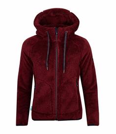 Westfjord Glymur Fleecejacke Damen Rot