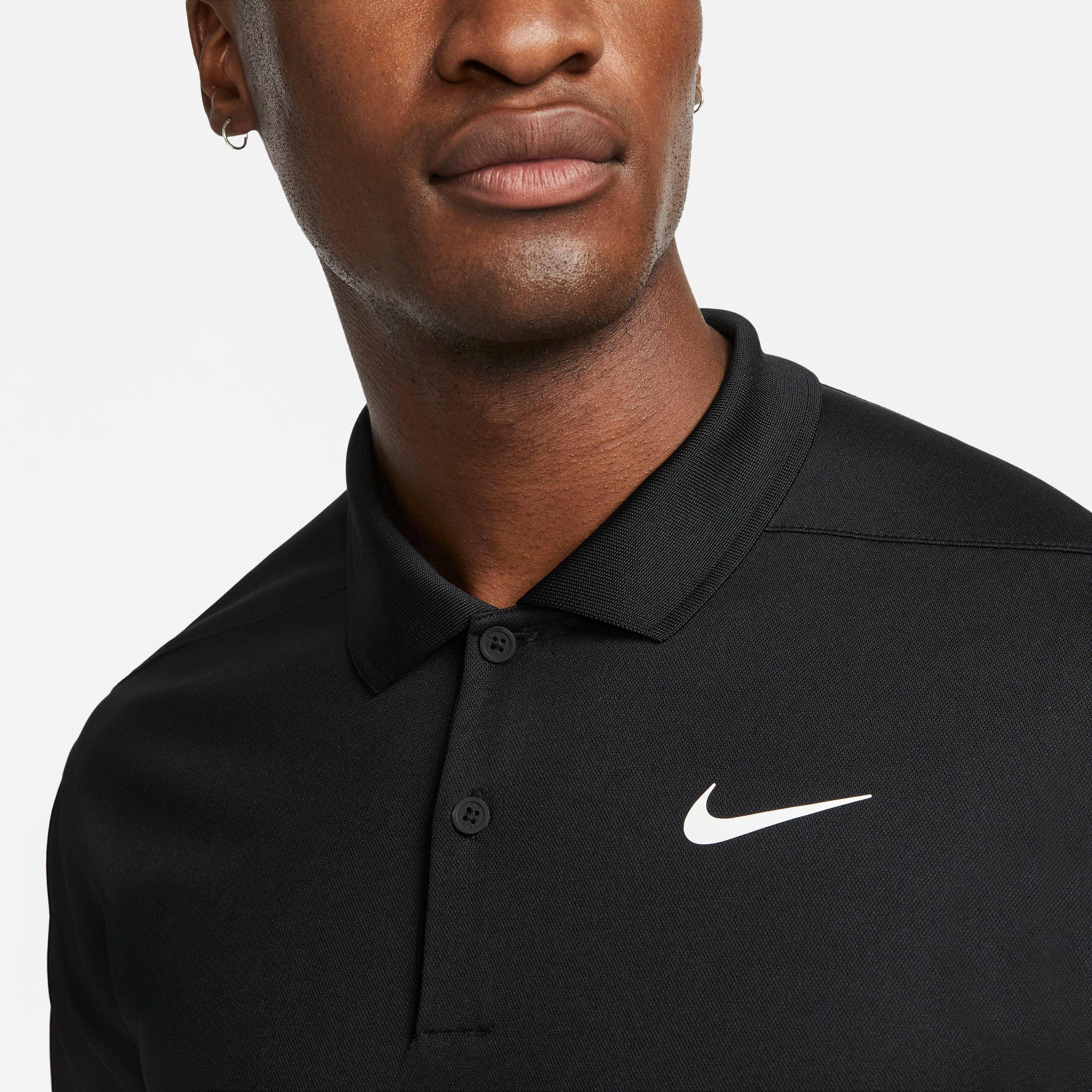 Nike Victory Solid Poloshirt Herren black-white im Online Shop von