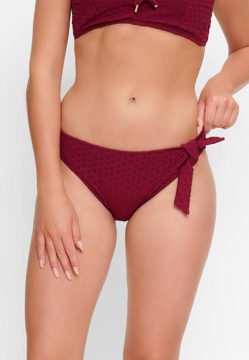Rückansicht von LingaDore Bikini Brief Bikini Hose Damen Violett