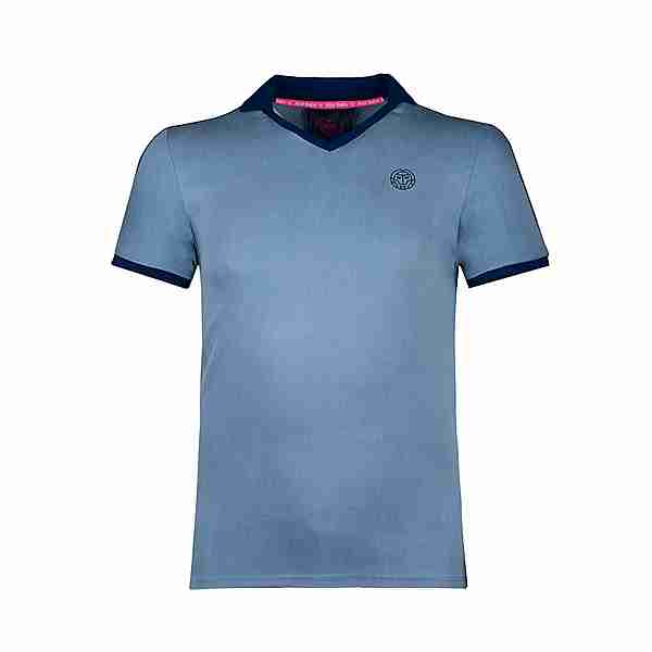 BIDI BADU Tano Tech Polo Tennisshirt Herren blau/dunkelblau