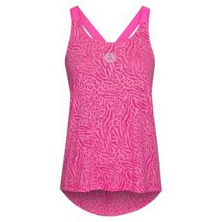 BIDI BADU Maila Burnout Tech Tank Tennisshirt Damen pink